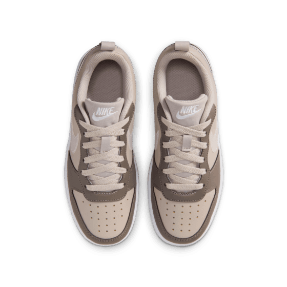 Calzado Nike Court Borough Low JES Chocolate/Beige - foto 5