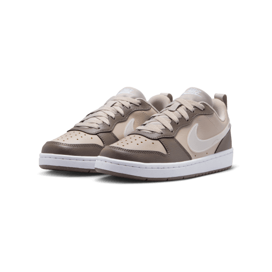 Calzado Nike Court Borough Low JES Chocolate/Beige - foto 3