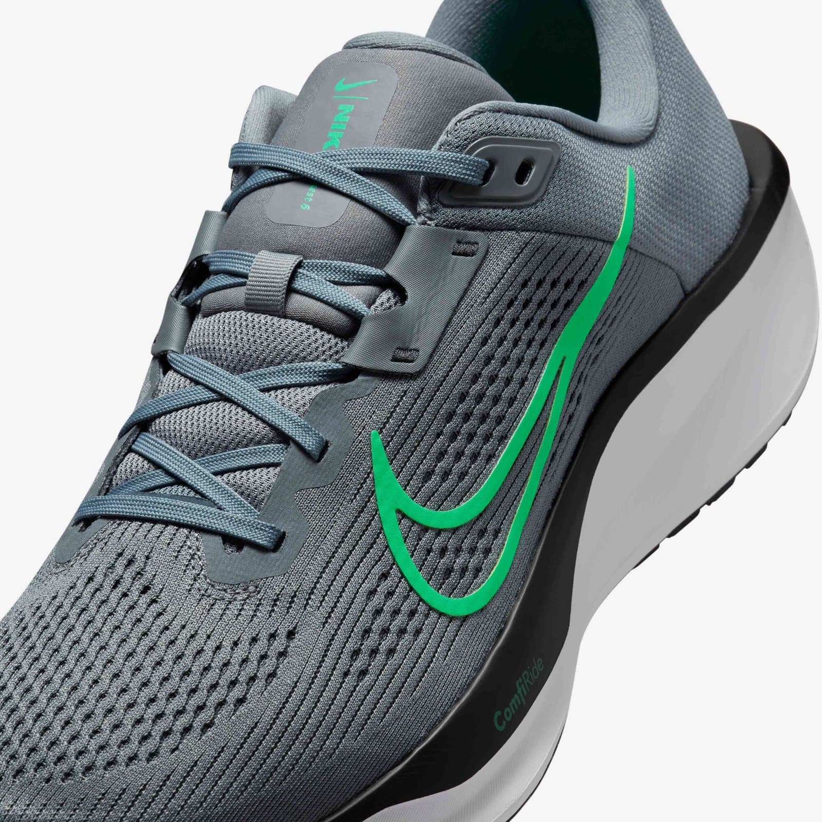 Nike Quest 6 Gris/Verde - foto 2