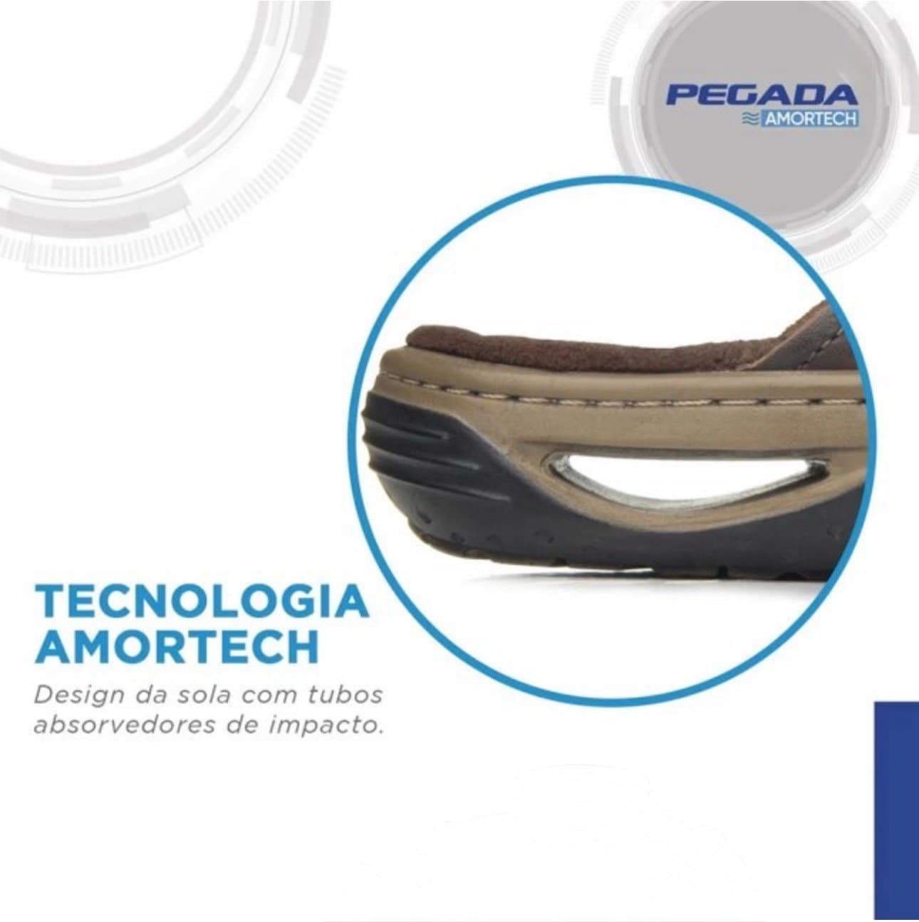 Zapatilla Pegada Dual Density Marrón - foto 2