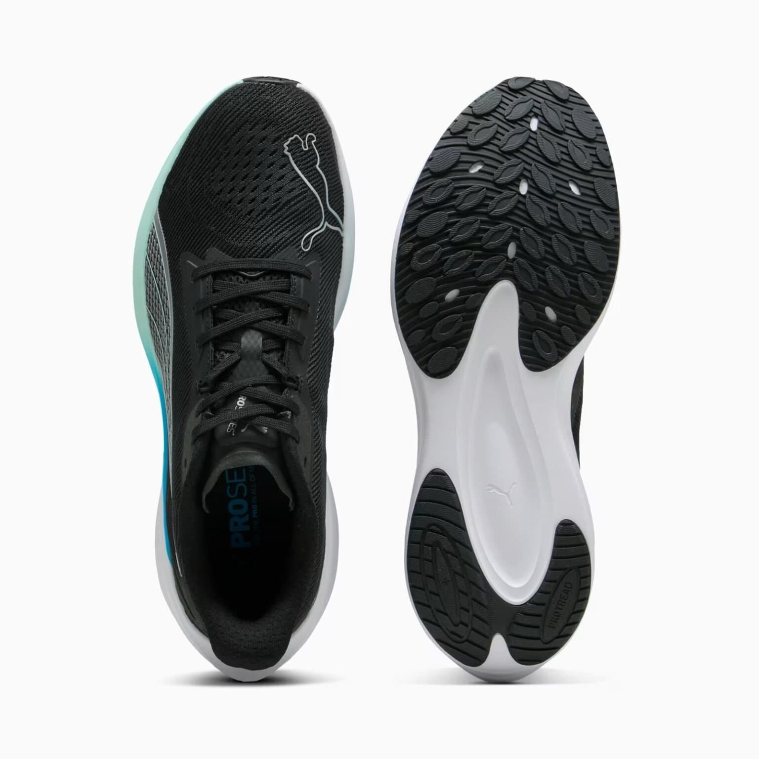 Puma Darte Pro Negro/Celeste - foto 4