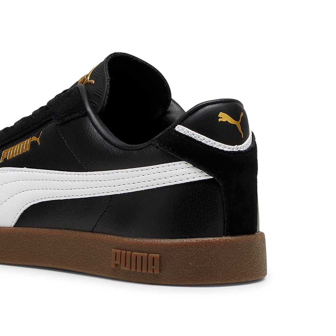 PUMA Club II Gamuza unisex Negro/Blanco - foto 3