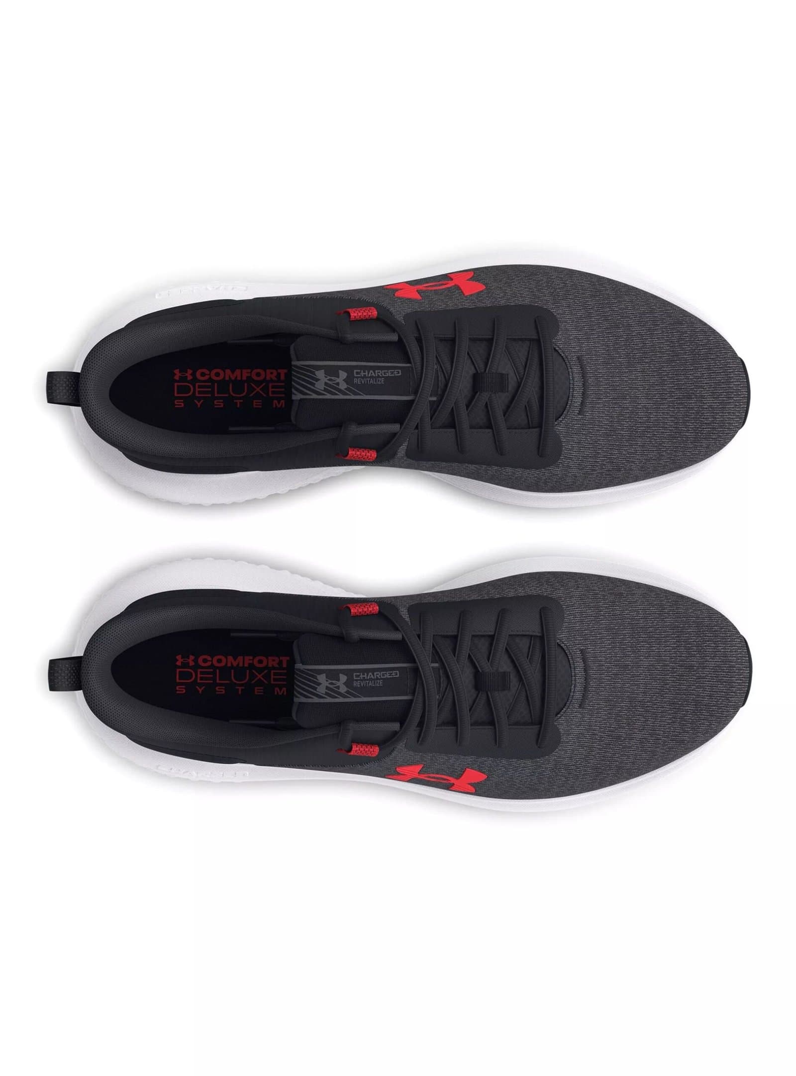 UA Running Desing Charged Revitaliz Negro/Coral - foto 2