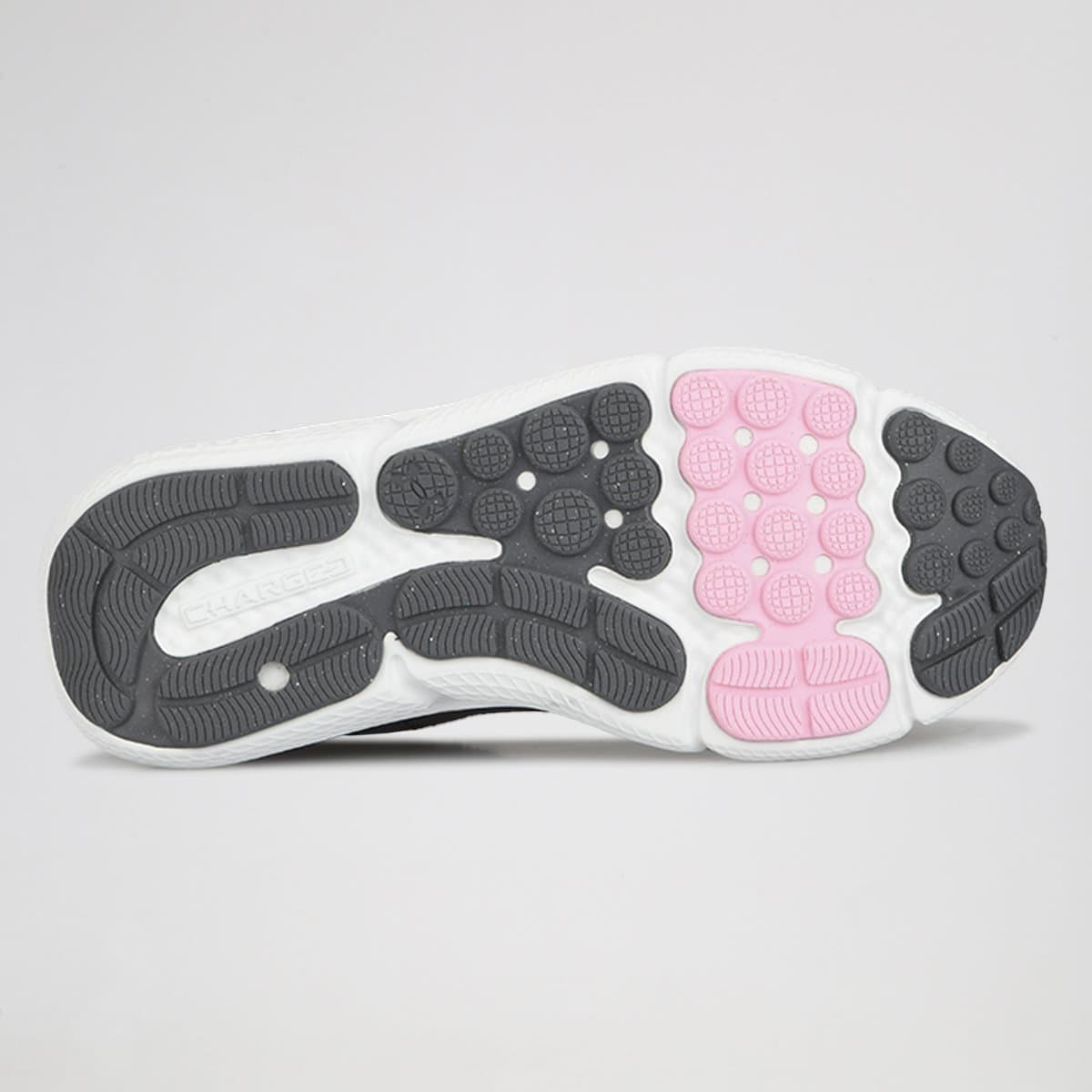 Under Armour Charged Assert 10 Gris/Rosa - foto 2