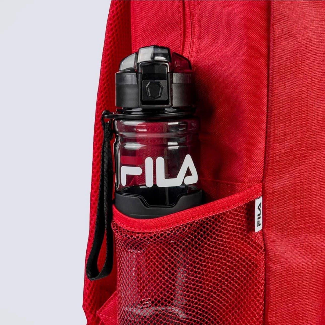 Mochila Fila Basic Outline Rojo - foto 4