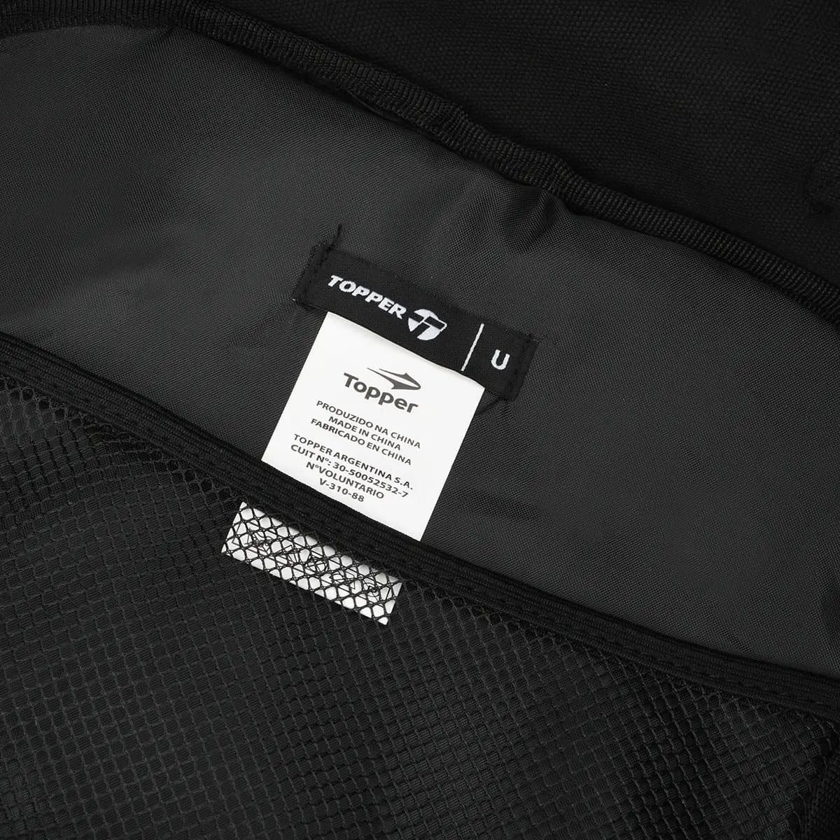 Mochila Topper Utility En Negro - foto 3