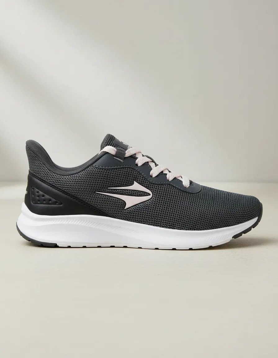 Topper Femenino Gris/Rosa