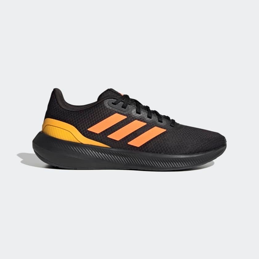 Adidas Runfalcon 3.0 K Negro/Naranja - foto 1