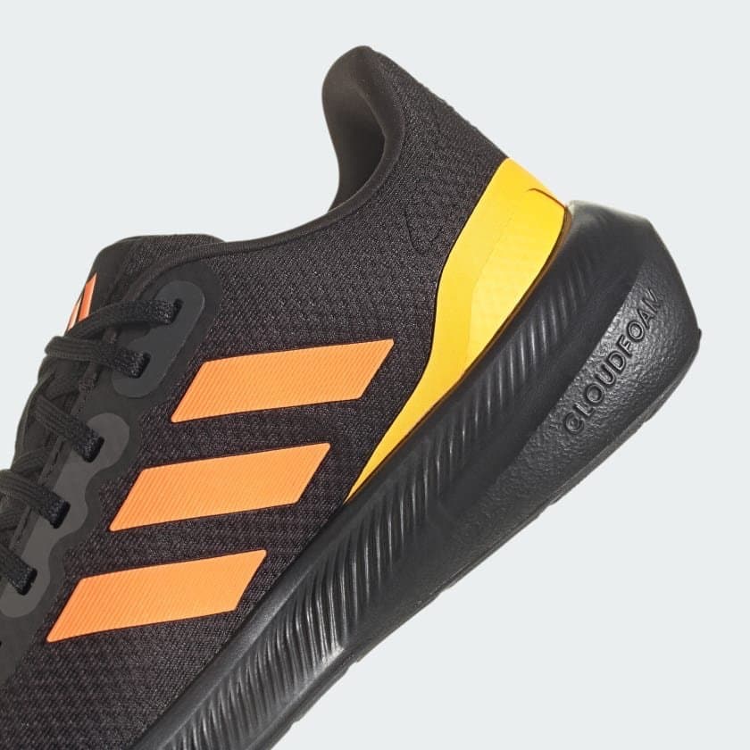 Adidas Runfalcon 3.0 K Negro/Naranja - foto 4
