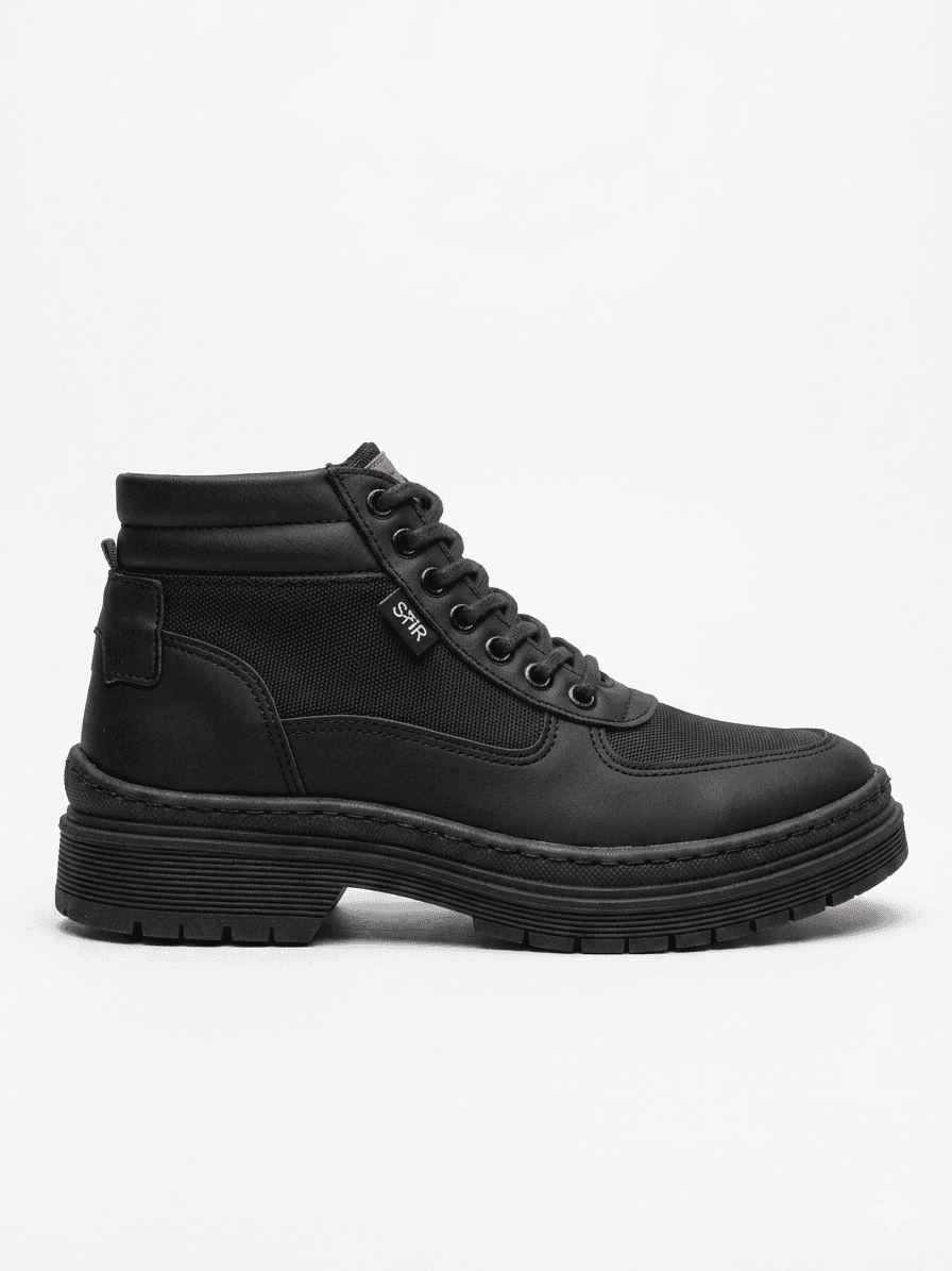 Bota Stir Masculino Negro