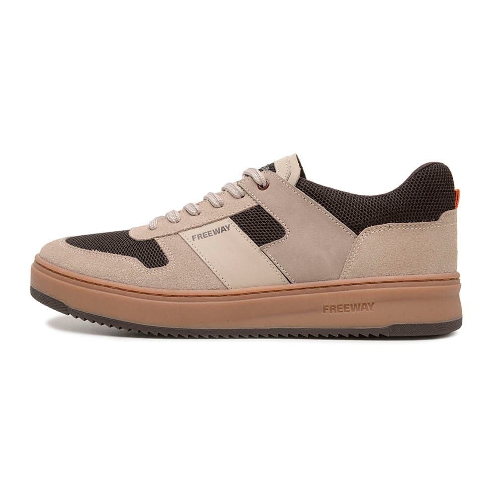 Zapatenis Freeway Bicolor Evo Beige/Marrón - foto 3